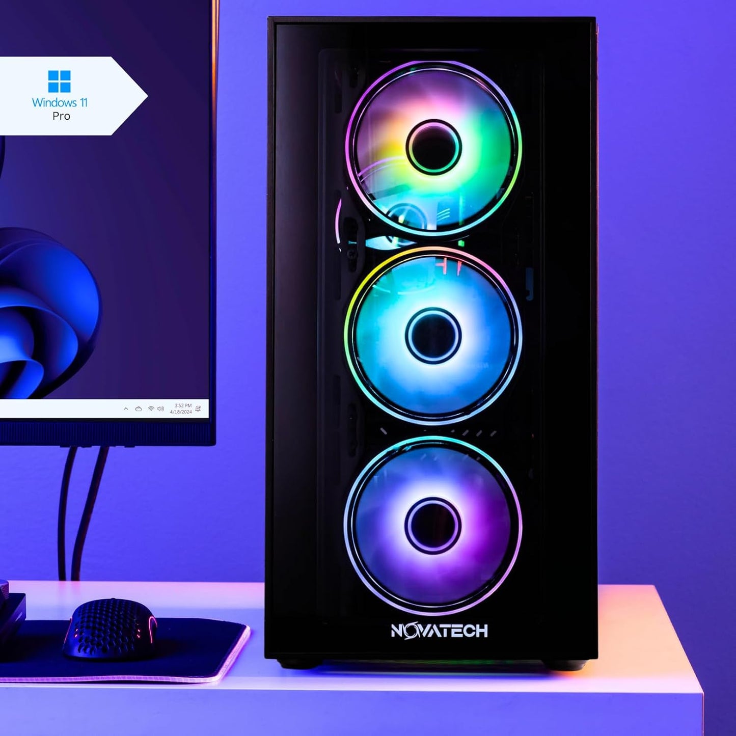 Intel Xeon i7 Prebuilt Gaming PC with 512GB SSD