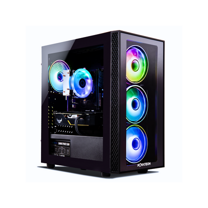 Phantom - Gaming PC Computer Desktop - 1660 Super - Intel i7 Xeon E3 3.5-3.9GHz - 16GB RAM - 512GB M.2 SSD WiFi/BT, Win 10 Pro,