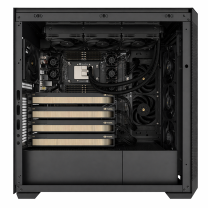 Novatech Apex AI Compute Workstation — Dual RTX PRO 6000 Blackwell + Threadripper PRO — AI Training, Large Model Inference & GPU Rendering Workstation